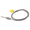 BONKZEBU K Type Thermocouple Sensor High Accuracy Temperature Probe for Industrial Needs Stainless Steel 1/8 NPT Yellow Plug view 3