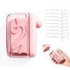 2PCS Automatic Pop-Up Dental Floss Dispenser, Portable Refillable Floss Pick Holder with 10 Flosses Picks, One-Touch Travel Toothpick Case for Home Office Travel Outdoor (A-1PC) view 2