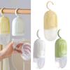 Reusable Hanging Dehumidifier Box for Clothes & Wardrobes Calcium Chloride Moisture Absorber with Transparent Water Reservoir, & (Yellow) view 3