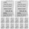 OSOLADY 100pcs Silica Gel Moisture Absorber Bags for Storage and Closet Use High Moisture Absorption Prolonged Control Suitable for Jewelry and Clothes Protection view 1