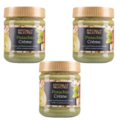 Bizzal Specially Selected Pistachio Crme Spread, Sweet Pistachio, 200g, 3 Pack
