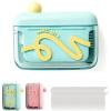 Automatic Pop-up Portable Floss Dispenser, Travel Floss Picks with Storage Case & 50 Toothpick, Refillable for Home, Restaurant (B) view 1