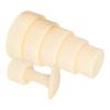FENICAL Silicone Tart Mold with Handle for Baking Mini Tart Shells and Desserts Round Shape with Unique Design Sturdy and Stable Dough Tamper for Making view 1