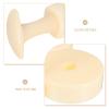 FENICAL Silicone Tart Mold with Handle for Baking Mini Tart Shells and Desserts Round Shape with Unique Design Sturdy and Stable Dough Tamper for Making view 3