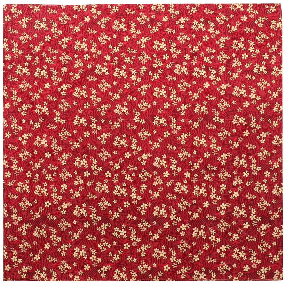 TEMPNAP Japanese-type Box Wrapping Cloth for Lunch Box Packing Square Red Fabric for Packaging