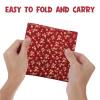 TEMPNAP Japanese-type Box Wrapping Cloth for Lunch Box Packing Square Red Fabric for Packaging view 4
