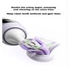 4PCS Replacement Brush Heads,Compatible for xiaomi, Oscillation Electric Toothbrush Pro MES610 MES609 Toothbrush Head Soft Bristle(Purple) view 2