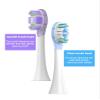 4PCS Replacement Brush Heads,Compatible for xiaomi, Oscillation Electric Toothbrush Pro MES610 MES609 Toothbrush Head Soft Bristle(Purple) view 3
