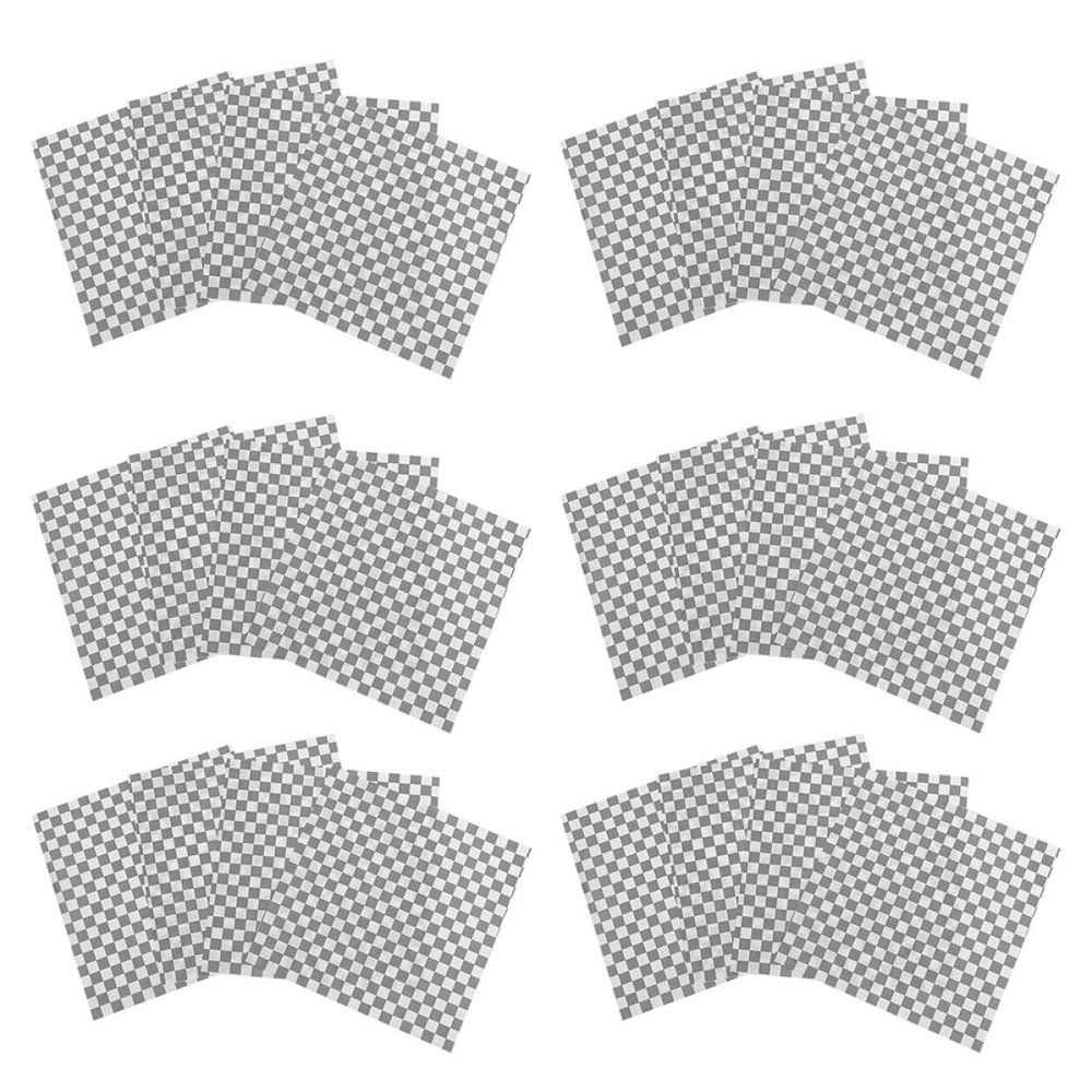 HEMOTON 50sheets Greaseproof Paper Food Wrapping Liners for Sandwiches Burgers French Fries Baking Bread