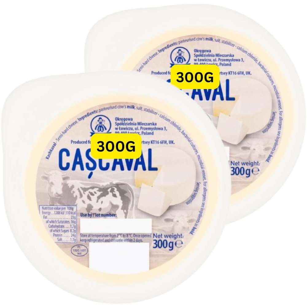 Lowiczs Kashkaval Cheese 300g Cascaval (2x300g)