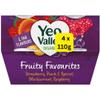 Org Fruity Favourites Yoghurts 110g Yeovalleys (4x110g) view 1