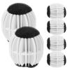 Beaupretty 6pcs Laundry Balls for Washing Machine with Hair Removal and Impact Force Increase, Made of Sturdy Pp and Sponge, Prevent Tangling and Remove Lint for Clothes Cleaning