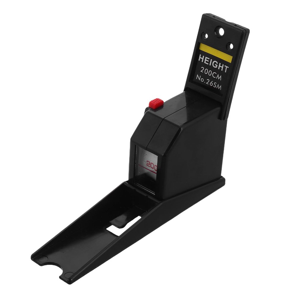 Alipis Retractable Height Ruler 2 Meters Wall Mounted Measuring Tool with Abs/PVC Material, Portable and Resistant to Damage for Hospitals and Schools