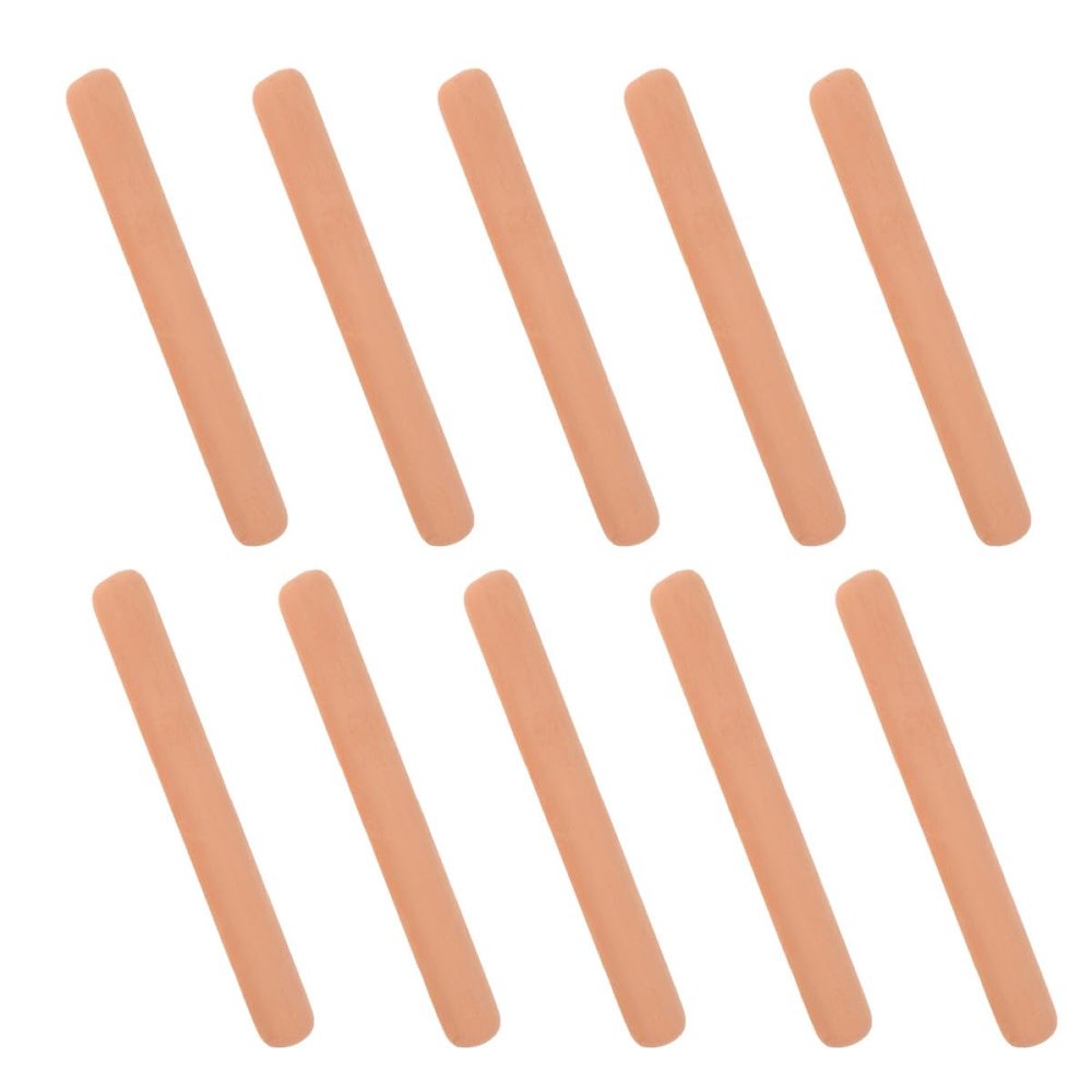 OHPHCALL 10pcs Reusable Brown Sugar Softening Terracotta Sticks for Food Storage Containers and Sealed Boxes, Compact Design Moisture Absorbers to Prevent Clumping and Keep Sugar Fresh