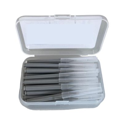 30Pcs Interdental Brushes Cleaners Dental Tooth Brush(0.6mm Gray)