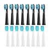 8 Pcs Replacement Brush Heads Compatible for Seago/Fairywill Electric Toothbrush Bristle Refill Efficient Cleaning(8 Pcs Black) view 2