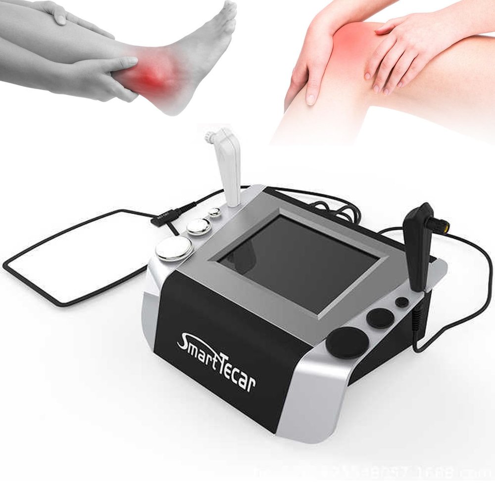 300W RF Deep Fever Thermal Therapy Beauty Instrument Body Cellulite Slimming Fat Beauty Machine(Black)
