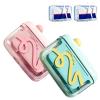 Automatic Pop-up Portable Floss Dispenser with 50 Pcs Dental Floss, Refillable Storage Case for Travel, Purse and Restaurant, Convenient On-the-Go Oral Care for Family & Individuals (A-1) view 1