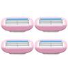 4 Pc Women Blade Refills Safety Blades For Face/Leg/Armpit Hair view 1