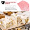 CHILDWEET Greaseproof Oilpaper Food Wrapping Paper Sheets Double-Sided Oil Proof Baking and Lunch Box Liner for Sandwiches and Burgers for Kitchen and Dining Use view 3