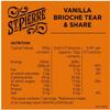 Vanilla Brioche Tear & Share, Soft Swirls with Vanilla Custard, Vegetarian, 500g view 2