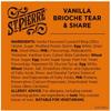 Vanilla Brioche Tear & Share, Soft Swirls with Vanilla Custard, Vegetarian, 500g view 3