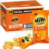 Mini Cheddars Snacks Bulk Mega Value Box of 48 x 23g Original Cheddar Biscuits Baked with Real Cheese Bar Snack for Home Pub, Birthday Party Food or Lunchbox Snack with Birthday Card view 1
