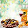 Mini Cheddars Snacks Bulk Mega Value Box of 48 x 23g Original Cheddar Biscuits Baked with Real Cheese Bar Snack for Home Pub, Birthday Party Food or Lunchbox Snack with Birthday Card view 3
