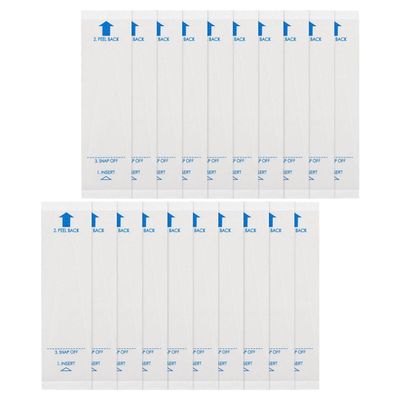 Hoement Paper 150pcs for Universal Reusable Covers Thermometers, Safe Pe and Paper Material Probe Sleeves, Hygienic for Clinic and Home Use