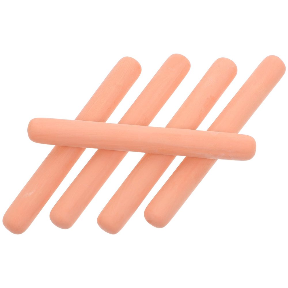 CLISPEED Desiccant Set Terracotta Red Pottery 5pcs Moisture Absorbers Food Easy to Use Versatile Use Humidity and Freshness for Kitchen and Food Storage for Cigars