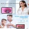 Digital Ear Camera, HD Otoscope with 5 Inch Screen for Photo and Video Recording, Ideal for Home Ear Examination and Health Monitoring view 2