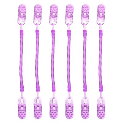 Cabilock 6pcs Windproof Hat Clip Holder Outdoor Sports Cycling Hiking Running Decorative Chains Hanging Craft Fasteners