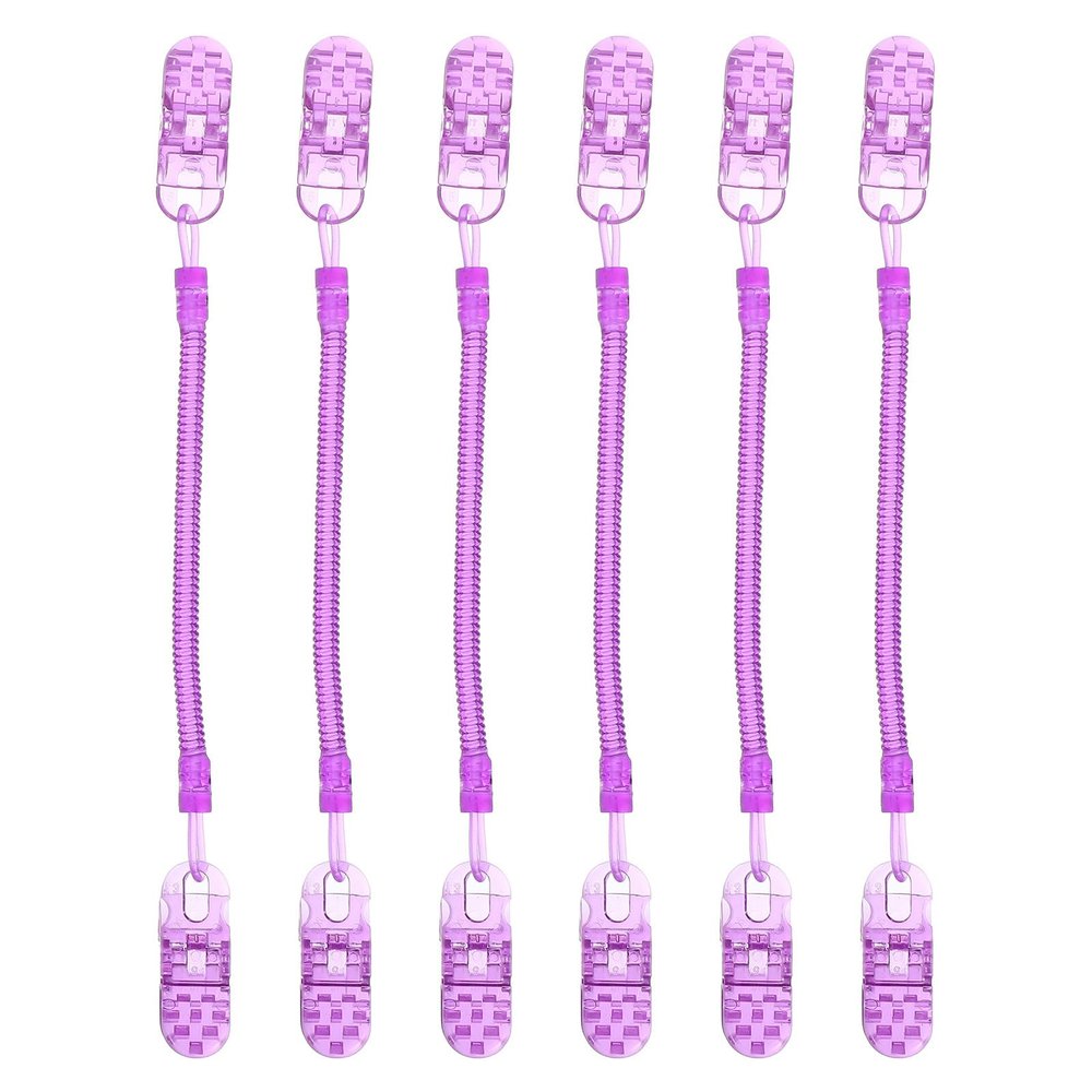 Cabilock 6pcs Windproof Hat Clip Holder Outdoor Sports Cycling Hiking Running Decorative Chains Hanging Craft Fasteners