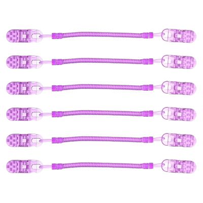 Alipis 6pcs Hat Strap Clips Cap Clips Windproof Hat Holder Strap for Outdoor Hiking Running Cycling DIY Drop Chain Creative Plastic Candy