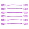Alipis 6pcs Hat Strap Clips Cap Clips Windproof Hat Holder Strap for Outdoor Hiking Running Cycling DIY Drop Chain Creative Plastic Candy view 1