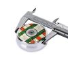 Round Travel Pill Organizer, Compact Daily Small Pill Case with 3 Compartments, Full Print Design India Flag view 4