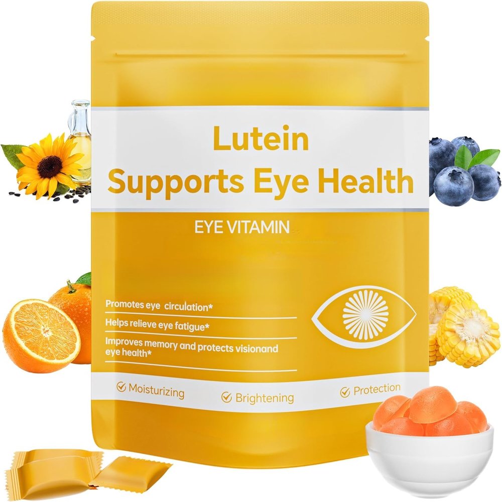 Lutein Gummies, Eye Care Vitamin Complex for Daily Visual Comfort