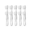 10PCS Replacement Toothbrush Heads Soft Bristle Replaceable BrushCompatible for Seago SG977/EK6/EK7/SG513 Electric(for 18 to 36months) view 1