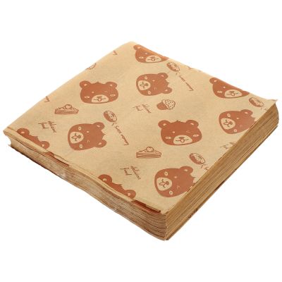 FreshCart Basics 500 Sheets Greaseproof Paper Food Grade Wrapping Paper with Waterproof and Oil-Proof Features for Sandwiches and Fried Food in s Lunch Boxes Or Storing Leftovers