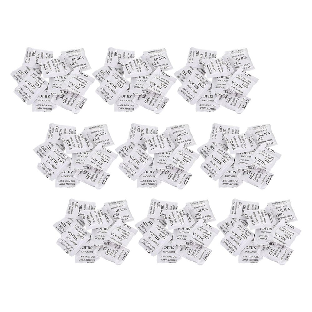 TEMPNAP Moisture Absorbing Silica Gel Desiccant 100Pcs Packs for Household and Tool Drying