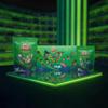 Candy4U The Radioactive Toxic Sour and Fizz Edit, Vegan Mix, Assorted Fruit Gummy Sweets 300g-1kg (1kg Signature Pouch) view 4