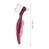 KJHBV Denture Toothbrush Double-Headed with Multipurpose Hard Bristles and Comfortable Grip for Daily False Teeth Hygiene view 2