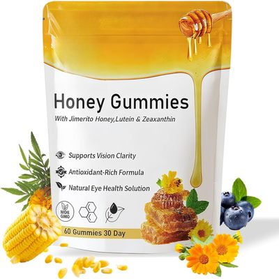 Honey Lutein Gummies, lutein and zeaxanthin