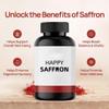 Happy Saffron | Supports Mood Management and Energy Recovery, Helps Improve Stress Resistance and Sleep Health, Vegetarian, Non-GMO view 2