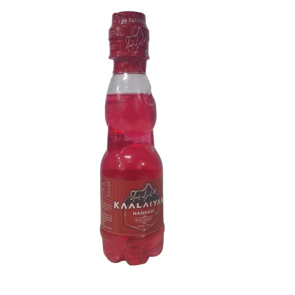 Lakshmi Stores - KAALAIYAN Nannari Goli Soda, Traditional Indian Herbal Cooling Drink, Sariva Sharbat Soda, 250ml PET Bottle
