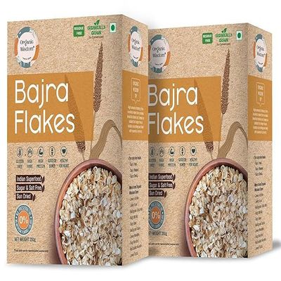Flakes | Gluten Free Breakfast | High Protein & Fiber |100% Natural | Combo Pack (250 gm each) | Pack of 2
