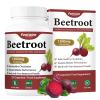 Beetroot Capsules 1300mg, Beet Root Powder Aids Healthy Circulation & Vitality, Natural Nitric Oxide Booster, Boost Vitality, Immune and Digestive, Non-GMO, 120 Capsules, 60 Day Supply view 1