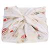DOITOOL Japanese Style Bento Box Packing Cloth in Beige Cotton Practical and Wear Resistant Wrapping Cloth for Lunch Box Packing for Traditional Bento Style and Travel Use view 1