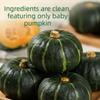 Fresh Roasted Baby Pumpkin Dried Snacks, 180g*2 bags, Made with Real Baby Pumpkin, Soft Glutinous & Sweet Flavor, Ideal for Satisfying Cravings, Meal Replacement & Breakfast, Portable Leisure Treat view 2