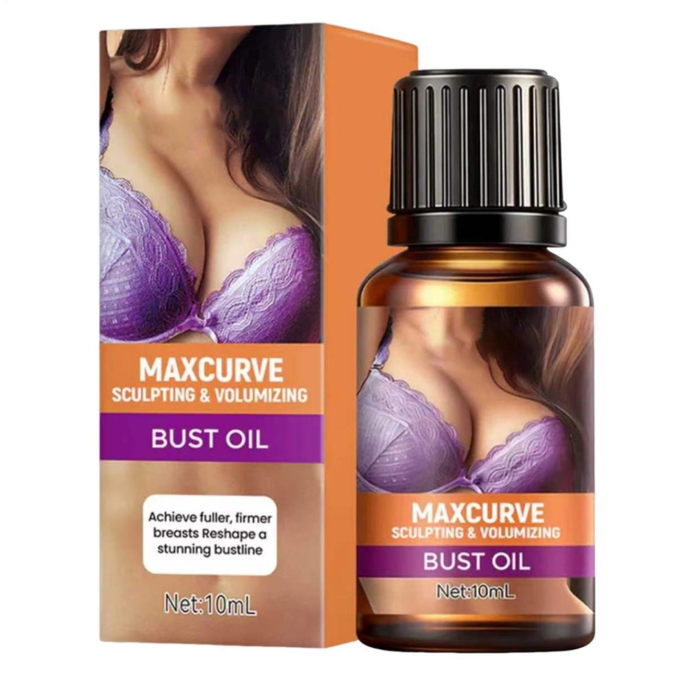 Breast Firming Oil (10 ml) - Firming Breast Care Oil for Massage & Shaping, Natural Breast Oil for Skin Elasticity & Lifting Effect, Compact for Women